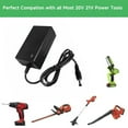 thumbnail image 3 of TAPDRA Battery Charger for 20V 21V Cordless Power Tools US Plug 1000mAh Output Overload Protection for Drills Chainsaws and More, 3 of 5