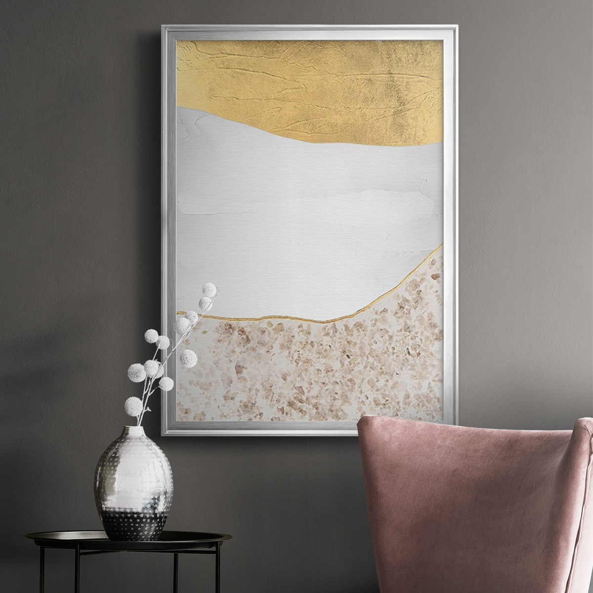Whitestone II Premium Framed Print, in Gold, Black, or Silver - Ready to Hang