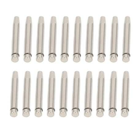 

20PCS Center Punch Replacement Bits Alloy Steel Hole Punch Heads Drilling Accessories 6mm Diameter