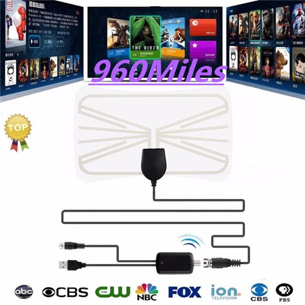 960 Miles Range 4K 1080P HD totalshop Digital HD TV Antenna 960 Miles Range 4K 1080P HD totalshop Digital HD TV Antenna