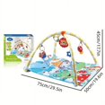 thumbnail image 2 of Baby Game Mat Baby Fitness Gym Baby Activity Fitness Mat With Sensory Learning Baby Toy, 2 of 4