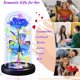 thumbnail image 4 of CaiYueKe LED Rose Night Light with Butterflies Glass Dome Preserved Flower Romantic Gift for Women Valentine's Day Birthday Christmas Home Decor, 4 of 8