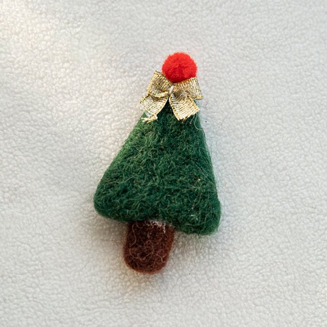 HomeNest Christmas Decorations Creative Christmas Tree Cartoon Pendant DIY Material Small Doll (note: Without Rope)