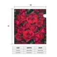 thumbnail image 6 of PHELIKA Red Roses 03 Magnetic Mailbox Covers Post Letter Box Cover Standard Size 21"H x 18"W, 6 of 8