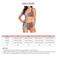 thumbnail image 2 of Traje De Baño De 2 Piezas, Bikini Para Mujer, Transpirable, Lavado A Máquina, Cómodo, Ligero, Para Fiestas En La Playa, Para Actividades Acuáticas, 2 of 5