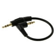 thumbnail image 4 of Audio Cable 90 Degree 3.5mm Jack Male to Male Stereo Cable for Car AUX Speaker, 4 of 8