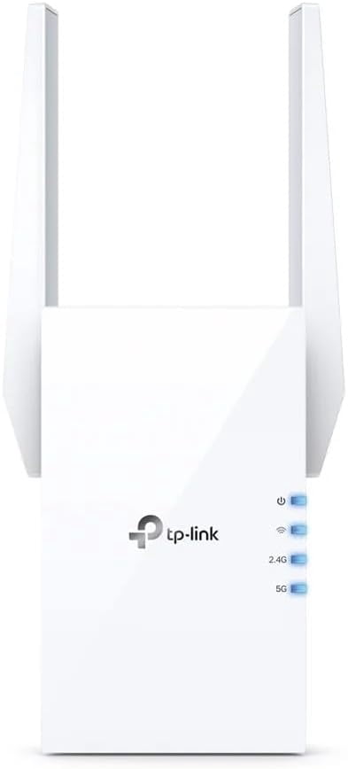 Restored : TP-Link AX1750 Wi-Fi 6 Dual-Band, Range Extender with Rapid 1.75 Gbps Transfer Rate, Smart Roaming for Continuous Wireless Coverage - RE1750X (Refurbished)