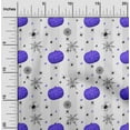 thumbnail image 2 of oneOone Polyester Spandex Blue Fabric Halloween Fabric For Sewing Printed Craft Fabric By The Yard 56 Inch Wide, 2 of 4