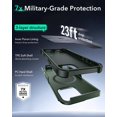 thumbnail image 4 of Funda ESR para iPhone 16 Pro con soporte de 7 m, color verde, 4 of 6