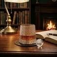 thumbnail image 5 of 3.1*2.7" 6 Oz Glasses â Clear Ribbed Fashioned Glass & Tealight Votive Candle Holder Set, for Bourbon Drinks, Home Decor, Wedding Centerpiece, Party Dinner, 5 of 7
