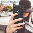 thumbnail image 4 of JETech Glitter Case for iPhone XR, 6.1-Inch, Bling Sparkle Shockproof Phone Bumper Cover, Cute Sparkly for Women and Girls (Black), 4 of 7
