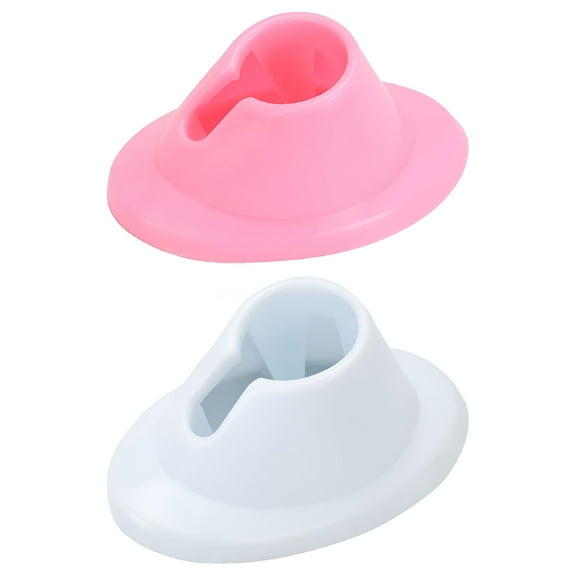 ACDANC 4 Soft Rubber Nail Polish Holders for Manicure