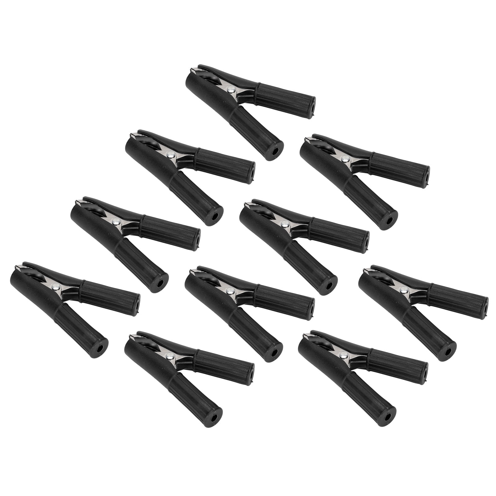 Senjay 30A Battery Clip,Battery Charger Clamp,10pcs Heavy Duty