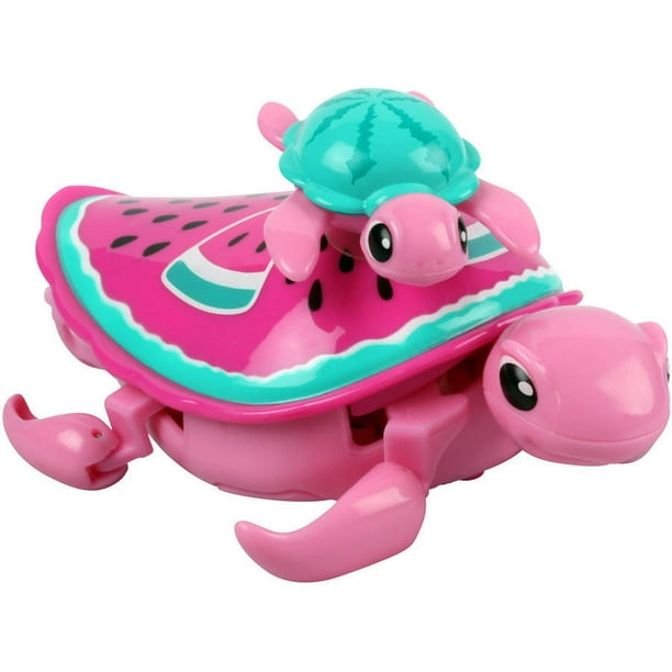 Little Live Pets Turtle Melon Drops The Fruity Turtle And Baby Walmart Com Walmart Com