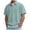 Light Green, variant on Polo Tees for Men Mens Knit Polo Shirt Short Sleeve Knit Shirt Texture Knitted Polo Size L(Sky Blue, L)