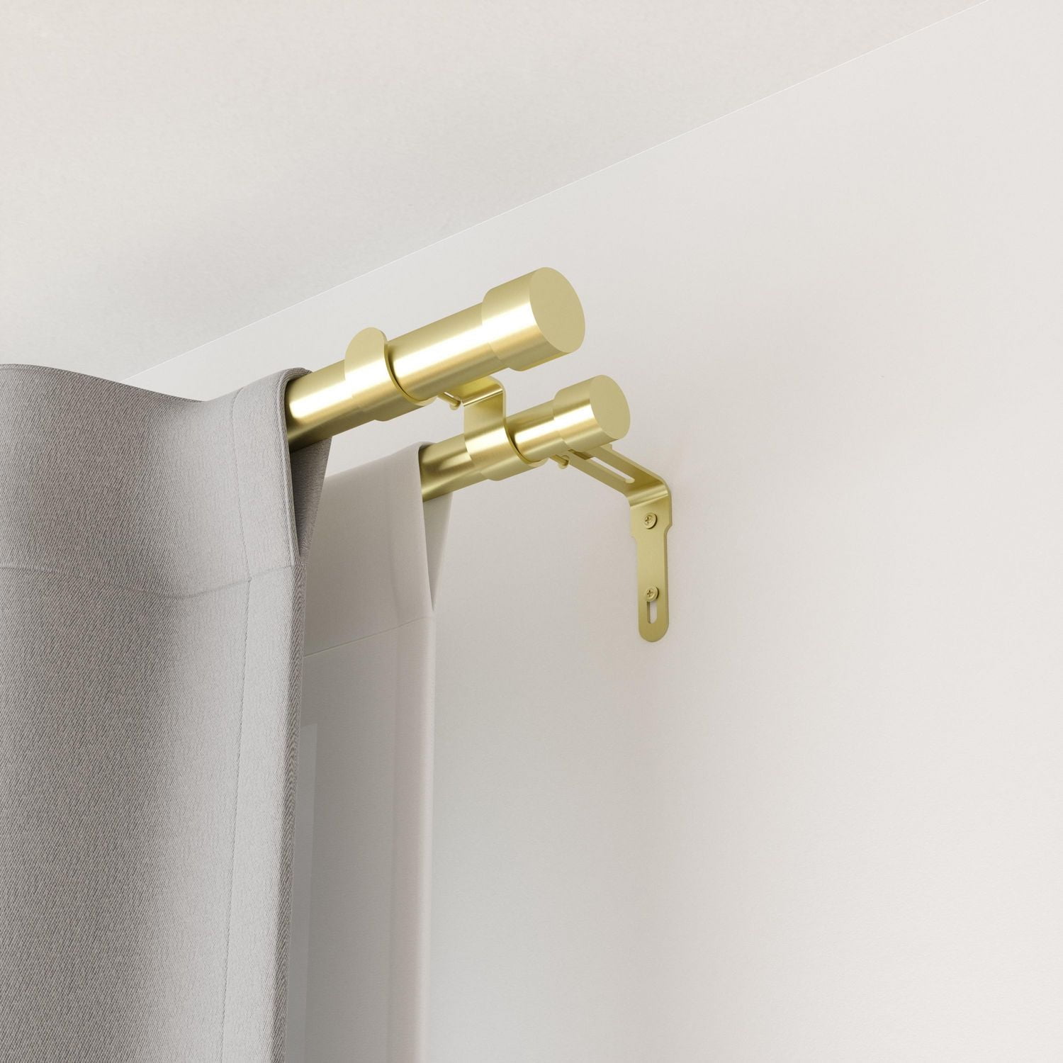 Umbra Cappa Adjustable Double Curtain Rod
