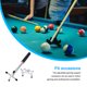 thumbnail image 5 of Naiovety Palo de billar retráctil con cabeza de puente, de billar ajustable desmontable reemplazable, juegos deportivos al aire libre Billar tipo 5 Naiovety OD022377-05, 5 of 6