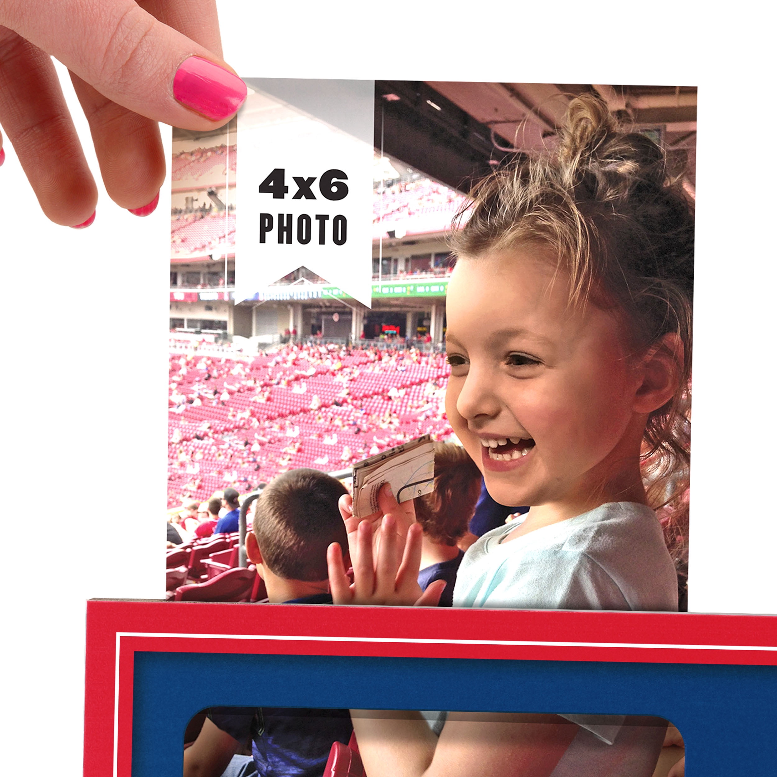 Chicago Cubs 3D Logo Picture Frame