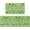 Green, variant on 2 Pcs Kitchen Rugs and Mats, Cushioned Anti-Fatigue Floor Mat, PVC Non-Slip Waterproof Kitchen Rug Set for Kitchen, Office, Sink 17"x47"+17"x29" (Grey)