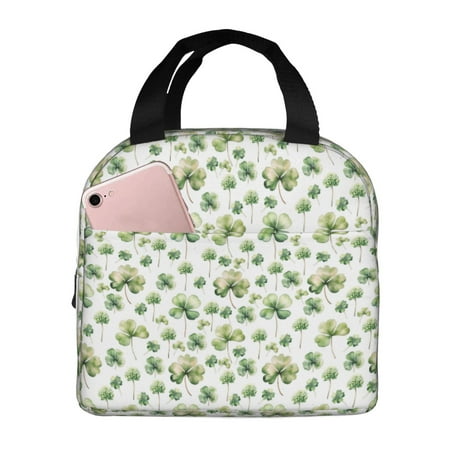 Insulated Lunch Bag for Women Men - St Patrick s Day3 Leakproof Cooler Lunch Box for Women Men  Lunch Tote Bags for Work School Picnic Travel