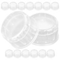 thumbnail image 3 of MOVTOTOP Martini Shaker Set 15Pcs Transparent Plastic Lids for Professional Baristas and Home Users, 3 of 7