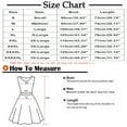 thumbnail image 3 of mfyjkho Vestidos midi para mujer, Falda de cintura alta con cinturón plisado de color liso para mujer Vestidos de otoño m, 3 of 5