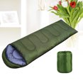 thumbnail image 6 of Masteelf  20 Degree Sleeping Bag Camping Bags Envelope Winter Travel Green, 6 of 8