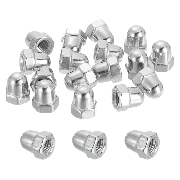 20 Pcs M5x0.8mm Acorn Cap Nuts, 316 Stainless Steel Hex Cap Dome Head Nuts
