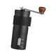 thumbnail image 5 of Molinillo de café manual Máquina de café expreso Cuerpo de acero inoxidable Cafetera de mano Molinillos cónicos para uso doméstico Viajes Negro, 5 of 9