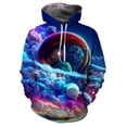thumbnail image 3 of Sudadera con capucha con estampado de planetas alienígenas para hombre, sudadera informal con estampado 3D, sudadera de moda, tendencia popular, sudaderas con capucha de gran tamaño para hombre, 3 of 5