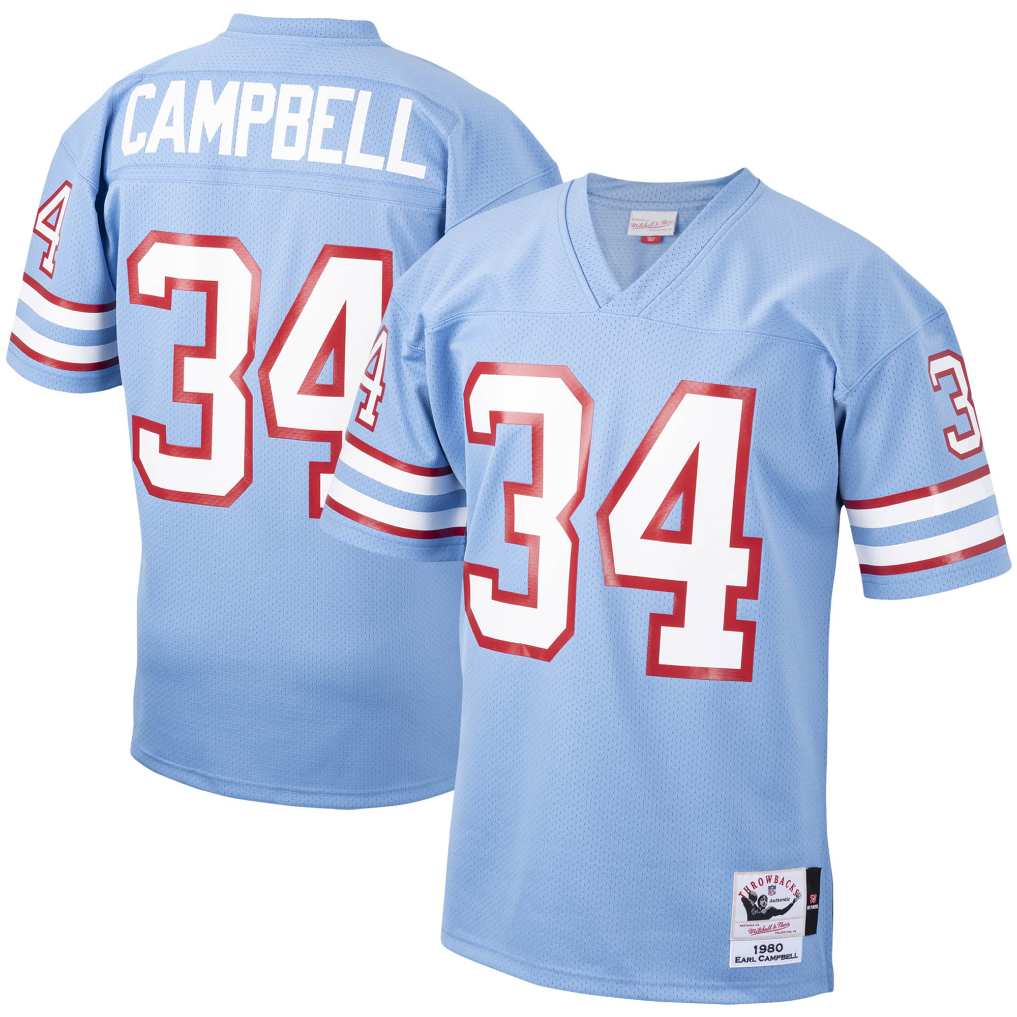 earl campbell houston oilers jersey