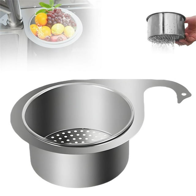 Kitchen Drain Filter with Advanced -Layer Mesh for Superior Food Waste 2PCS