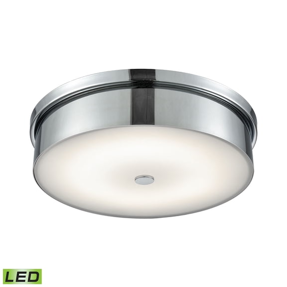Elk Lighting FML4950-10-15 Close-to-Ceiling-Light-fixtures 3.8x15x15" Chrome