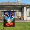 thumbnail image 3 of Amhnf American Eagle Fireworks Capitol Building 1776 2026 Independence Day Flag For Home Outdoor Garden Yard Decor 12x18 inch, 3 of 5