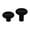 Black, variant on Controller Gamepad Caps Mushroom Joystick Thumb grip Caps Game Thumbstick for Go