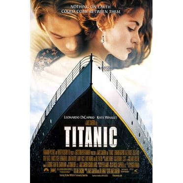 Titanic Movie Poster Print Entertainment Decor Art Poster 24x36 Unframed, Age: Adults, Rectangle Best Posters