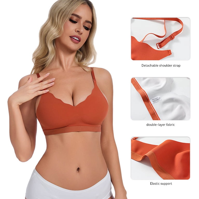 mihongmao Sport Bra Front Closure Bras for Women Plus Size