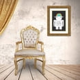 thumbnail image 3 of Treechild 11x14 Gold Ornate Wood Framed with Double Matting Museum Art Print Titled - Sleep Laugh Create Repeat, 3 of 4