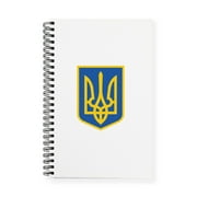 CafePress - Ukraine Journal - Spiral Bound Journal Notebook, Personal Diary Dot Grid