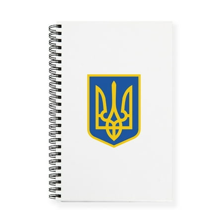 CafePress - Ukraine Journal - Spiral Bound Journal Notebook, Personal Diary Dot Grid