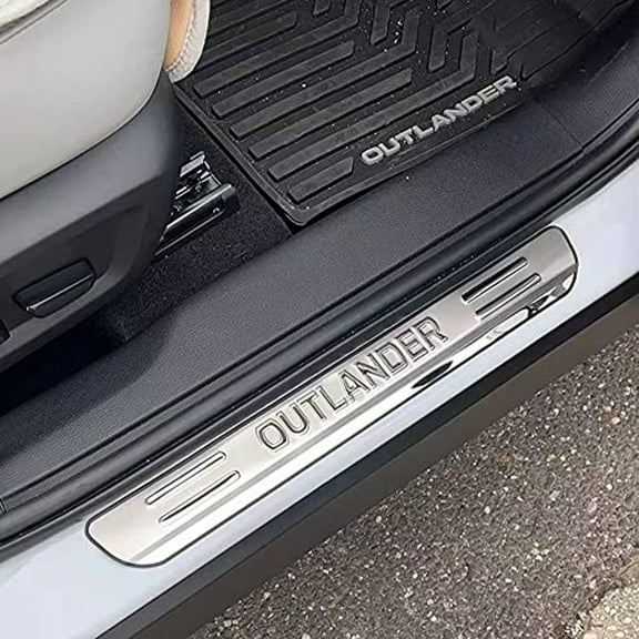For Mitsubishi Outlander 2022 2023 2024 2025 Car Accessories Stainless steel Door Sill Trim Protect