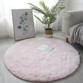 thumbnail image 4 of Ultra Soft Plush Round Rug Mat - Fluffy White Carpet for Living Room, Home Decor and Bedroomr, Bedroom and Kids Room, 4 of 9