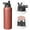 Black-525, variant on Pet Pattern Insulated Water Bottle with Paw Print - 18/8 Stainless Steel Construction & Copper Layer Technology
