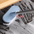 thumbnail image 5 of Spring Clean Essential Stainless Steel & Aluminum Extra-Long Handle Floor Scrub Brush - Heavy-Duty 45lbs Force Stiff PVC Bristles, 55° Ergonomic Angle for Bathtub/Tile/Carpet (Blue, 150g), 5 of 6