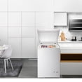 thumbnail image 4 of OKADA 3.5 Cubic Feet Chest Freezer Top Door Compact Space Apartment Home Food Storage Compact Saving Energy Efficient, 4 of 7