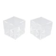thumbnail image 3 of 2pcs Clear Baseball Display Case for Cube Box Baseball Holder Souvenir Storage Box, 3 of 11