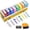 Teacher Stamps 3, variant on 8 Pcs Teacher Stamps, Self Inking Motivational Grading Stamps with Tray for Classroom and Homeschool Supplies