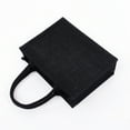thumbnail image 2 of Naiovety Bolso de mano, bolsa de almacenamiento portátil, gran capacidad, pintura de yute, organizador en blanco, bolsa organizadora de Almacenamiento y organización del hogar 32x24x10cm, 2 of 6