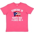 thumbnail image 3 of Inktastic Someone in Puerto Rico Loves Me Youth T-Shirt, 3 of 5