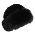 thumbnail image 1 of Gorro de invierno de felpa Minnieouse para Mujer suave y cómodo a prueba de viento y cálido negro, 1 of 6